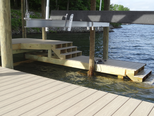 Fox Docks Lake Normans premier dock builders Lake Norman Dock Builders, Pier Builders, Docks, Boat Lifts, and Pile Driving